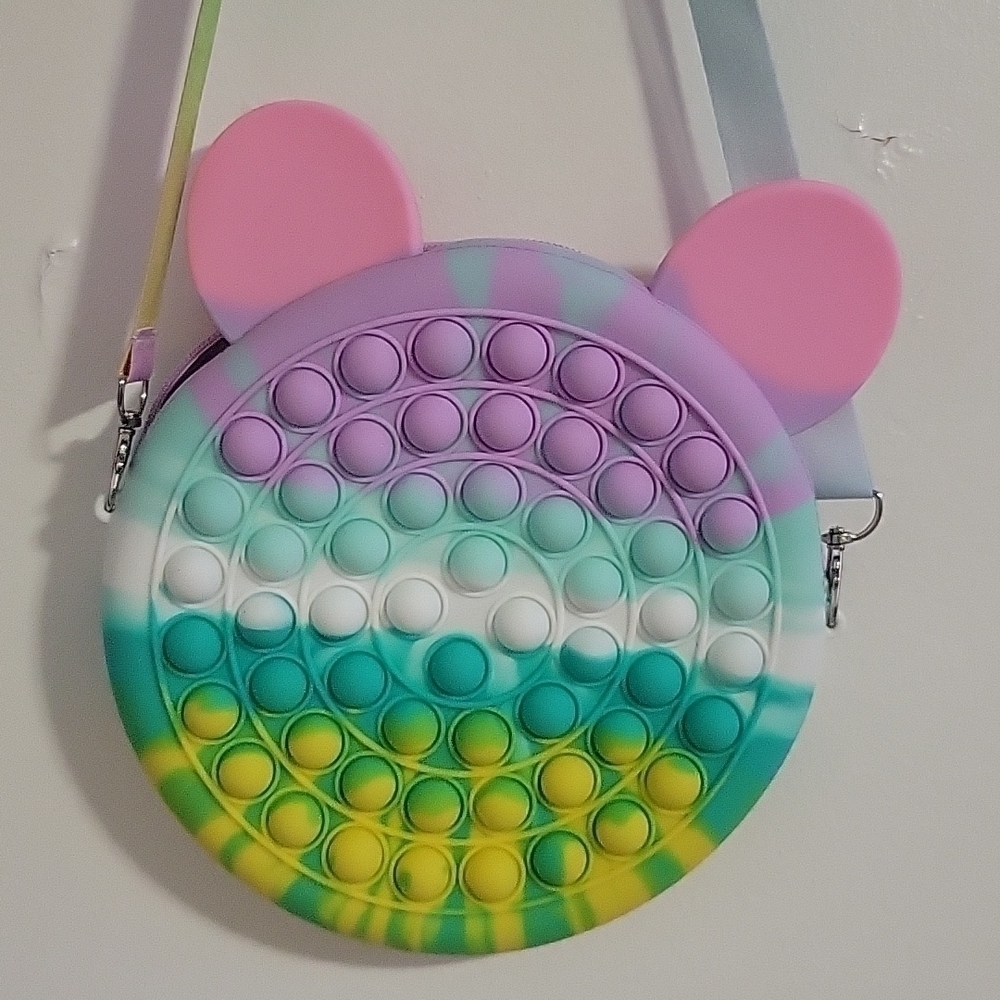 Mickey Push-Pop Buble Design Bag